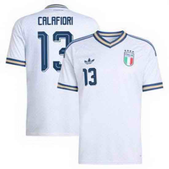 Men 13 Italy National Riccardo Calafiori 2026 White 20260411 1